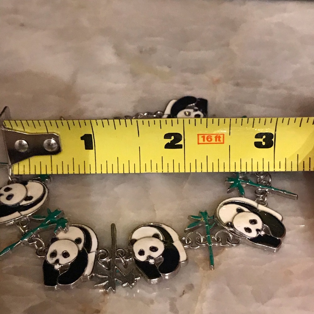 Six Pandas With Four Trees Bracelet - image 4